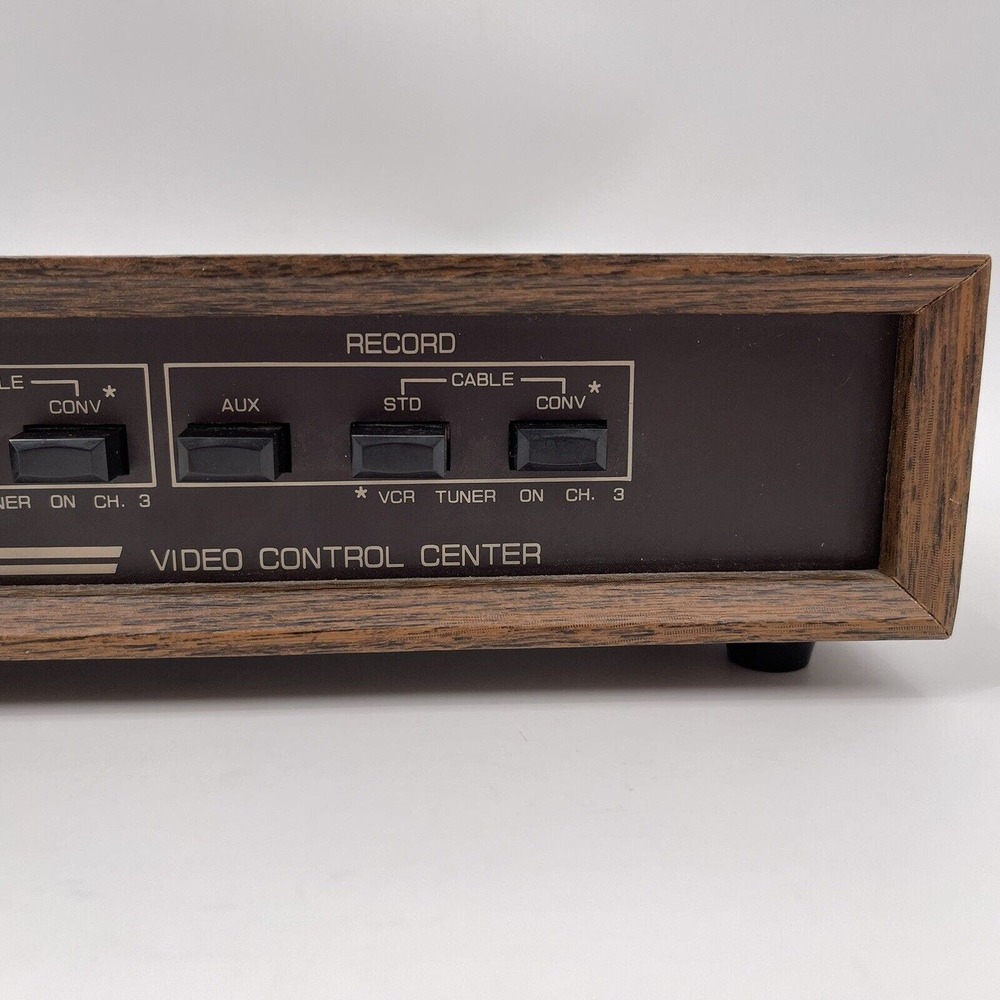 Vintage Qintar Video Control Center Model 4004B Switch Input Output VCR Cable - Picture 5 of 12